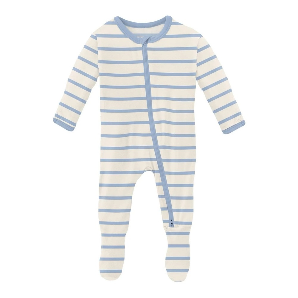 KicKee pants zippered footie